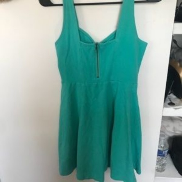 SALE: 5/25$ // Express // Teal Skater Dress - Picture 3 of 3